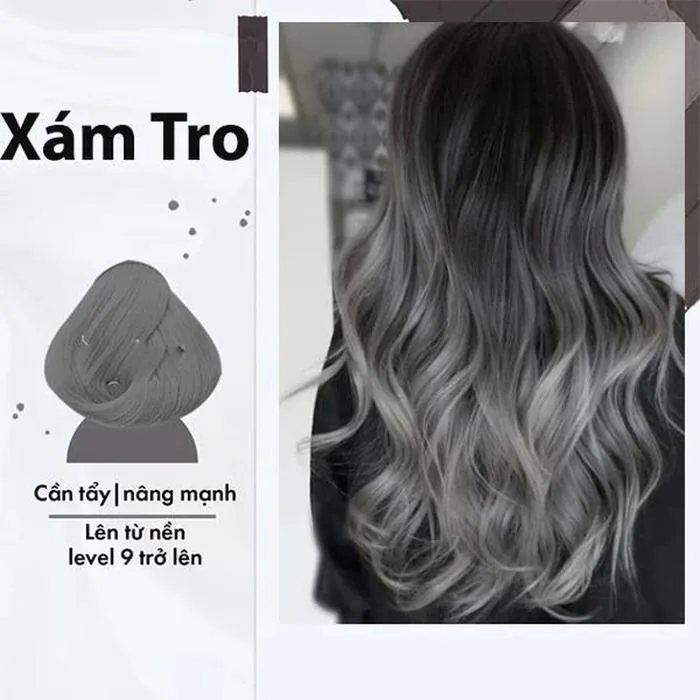 Top 8 màu tóc xám tro tôn da giúp bạn sở hữu diện mạo trẻ trung, cá tính