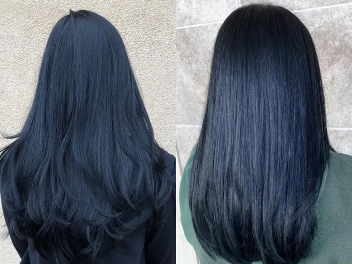 15+ màu nhuộm tóc xanh đen đơn giản, tôn da cực đỉnh