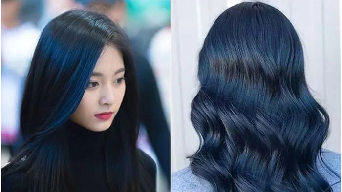 Top 15+ kiểu tóc nhuộm màu xanh đen cho nữ HOT nhất 2026