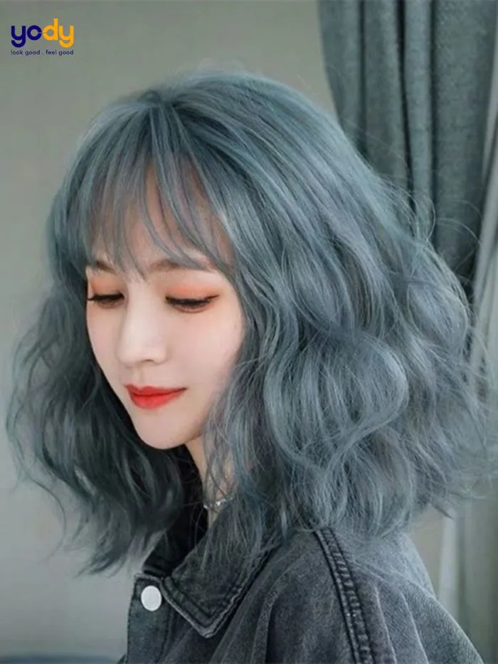 10 kiểu tóc xanh khói Cực Trendy Tôn Da nhất định nên thử | Yody