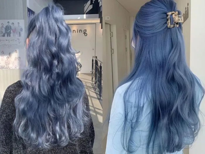 15+ kiểu tóc màu xanh khói vừa trendy vừa quyến rũ cho nữ