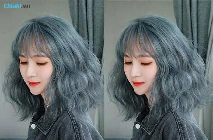 TOP 15+ kiểu nhuộm màu tóc xanh dương đẹp, cực trendy hiện nay
