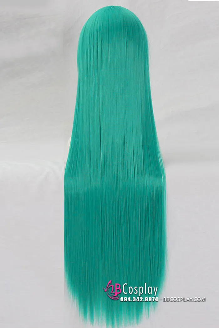 Tóc Dài Cơ Bản Màu Xanh Ngọc 80Cm Giá Tốt - Otakul.com