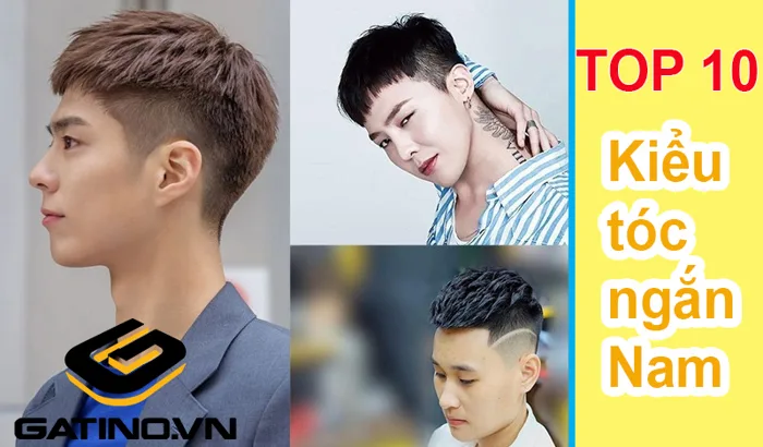 TOP 10 kiểu tóc nam ngắn đẹp nhất | Gatino.vn