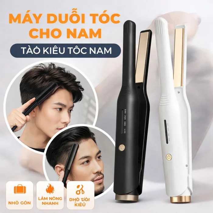 Máy Duỗi Tóc Mini Gốm Sứ 2 Trong 1 Duỗi & Uốn Tóc Tóc Ngắn Làm Nóng Nhanh Cầm  Tay Nhỏ Gọn Du Lịch Nam Nữ | Shopee Việt Nam