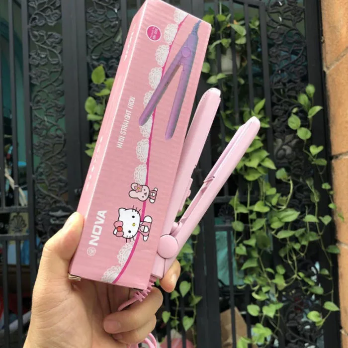 MÁY DUỖI TÓC MINI TẠO KIỂU TÓC NHỎ GỌN SIÊU TIỆN LỢI - MÁY DUỖI TÓC MINI  CẦM TAY LÀM NÓNG CỰC NHANH ĐA NĂNG , DỄ DÀNG MANG ĐI DU LỊCH