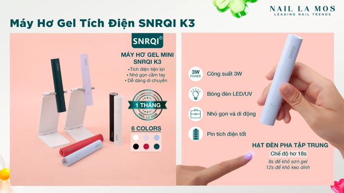 Top 3 Đèn Hơ Mini Tích Điện Nhỏ Gọn Đáng Mua Hiện Nay – NAIL LA MOS