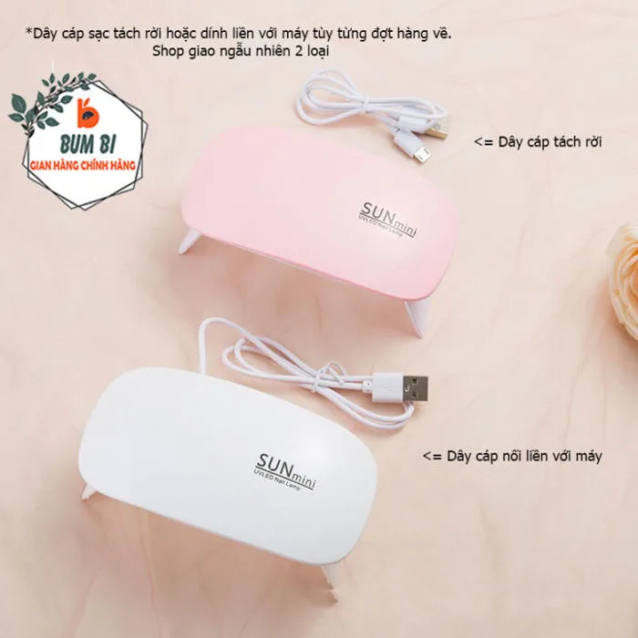 Máy Hơ Gel UV LED Mini Cáp USB Chuyên Dùng Làm Khô Sơn Móng Tay Đèn Hơ Móng  Cầm Tay Nhanh Khô 6 LED Cho Nail Chuyên Dụng - Lazada | Lazada Việt Nam