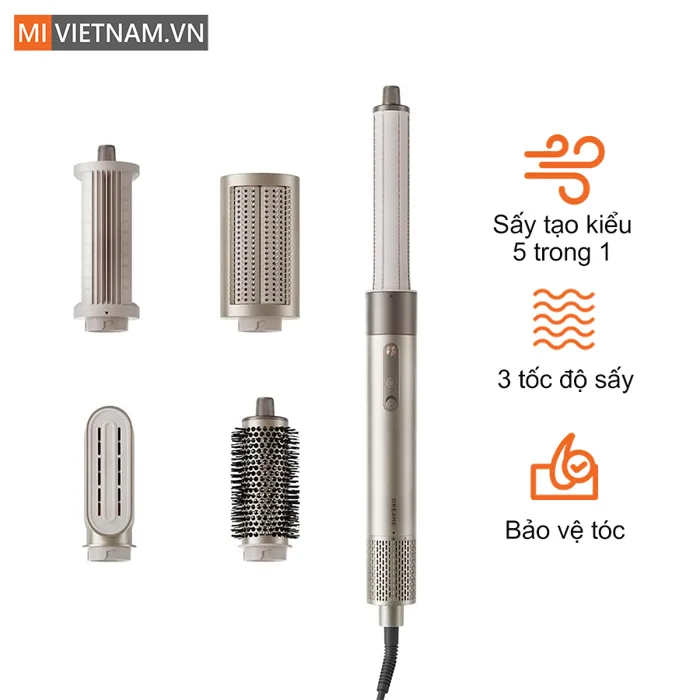 Máy sấy và tạo kiểu tóc Dreame AirStyle - Hàng Chính Hãng - Mi Việt Nam