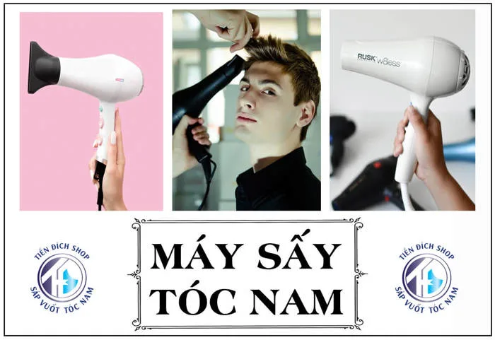 Lời khuyên] Mẹo chọn máy sấy tóc nam tốt | uốn tóc bằng máy sấy