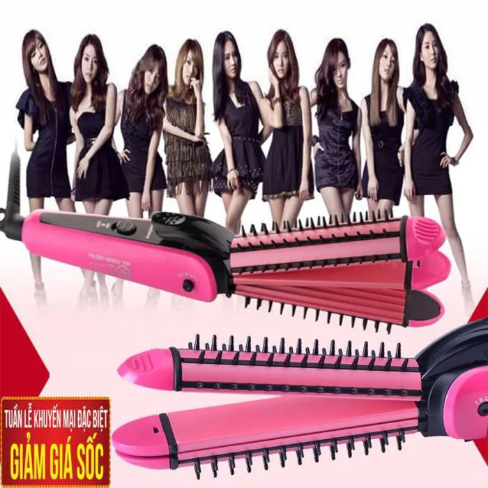 Lược điện nova uốn cụp lược chải tóc cúp - Lược điện tạo kiểu tóc đa năng 3  trong 1lược điện loại nào tốt may uon toc tu dong máy làm tóc