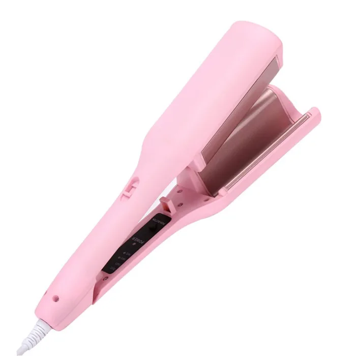 Máy Dập Tóc Gợn Sóng Nước 32mm Hình Chữ V Sâu Tạo Kiểu Cực Nhanh