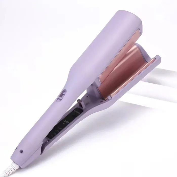 Máy Dập Tóc Gợn Sóng Nước 32mm Hình Chữ V Sâu Tạo Kiểu Cực Nhanh