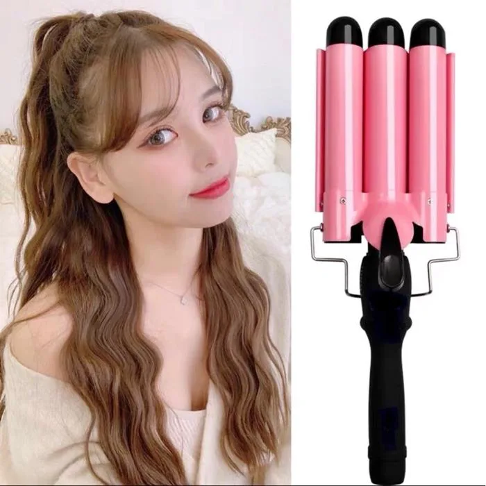 Máy Uốn Tóc Xoăn Sóng Nước 3 Trục Junma Hair Curler