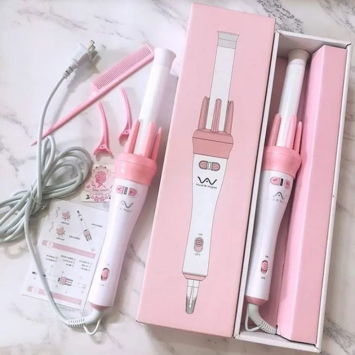 Máy uốn tóc tự động Vivido 022B xoay 2 chiều làm tóc nhanh giữ nếp không bị  khô cho nữ Chất Lượng Cao Độ Bền Cao Thiết Kế Dành Cho Nữ Đảm