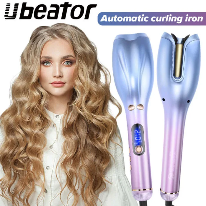Ubeator Máy Uốn Tóc Tự Động Máy Uốn Tóc Dụng Cụ Tạo Kiểu Tóc Sóng Lớn Làm  Nóng Nhanh Cho Học Sinh Nữ Máy Uốn Tóc Có Màn Hình Lcd - Lazada |