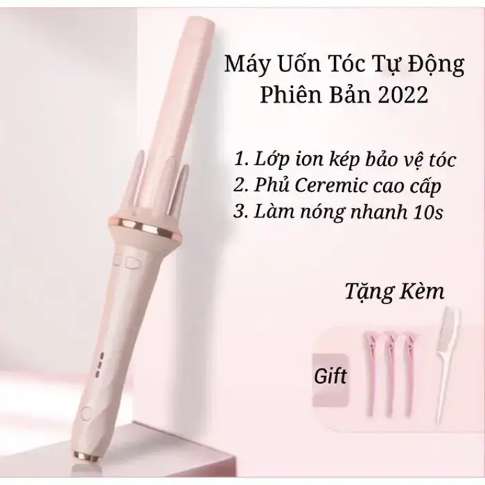 Máy Uốn Tóc Xoăn Xoay Tự Động Size 28mm - Phạm Thị Cúc