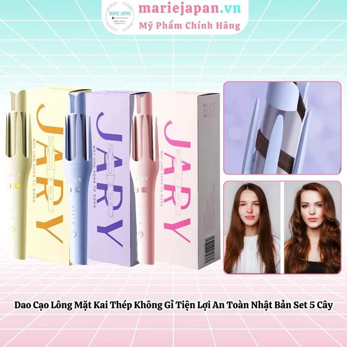 Máy Uốn Tóc JARY Hair Curler Tự Động Xoay 360 Độ 4 Chế Độ Nhiệt Máy Uốn Tóc JARY Hair Curler Tự Động Xoay 360 Độ 4 Chế Độ Nhiệt