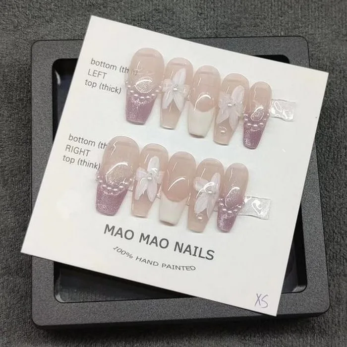 100+ mẫu nail úp móng đẹp xinh, đơn giản mà tinh tế