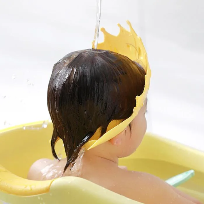 Mũ chắn nước gội đầu cho bé Tiện ích Xanh