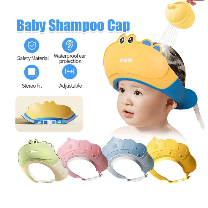 Mũ Gội Đầu Chắn Nước Vào Mắt Cho Bé, Nón Tắm Chống Nước Vào Tai An Toàn Cho  Trẻ Sơ Sinh