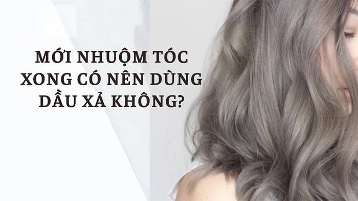 Mới Nhuộm Tóc Xong Có Nên Dùng Dầu Xả Không? Nên Dùng Loại Nào? Mới Nhuộm Tóc Xong Có Nên Dùng Dầu Xả Không? Nên Dùng Loại Nào?