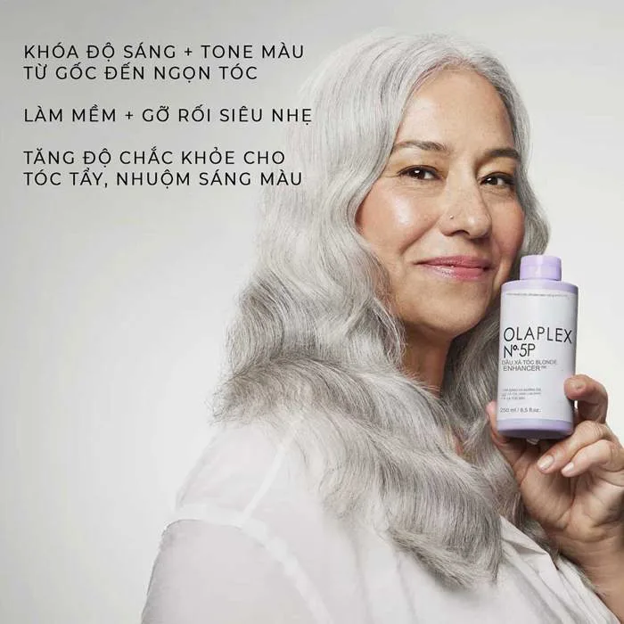 Dầu xả tím Olaplex số 5P cho tóc tẩy chính hãng, giá rẻ