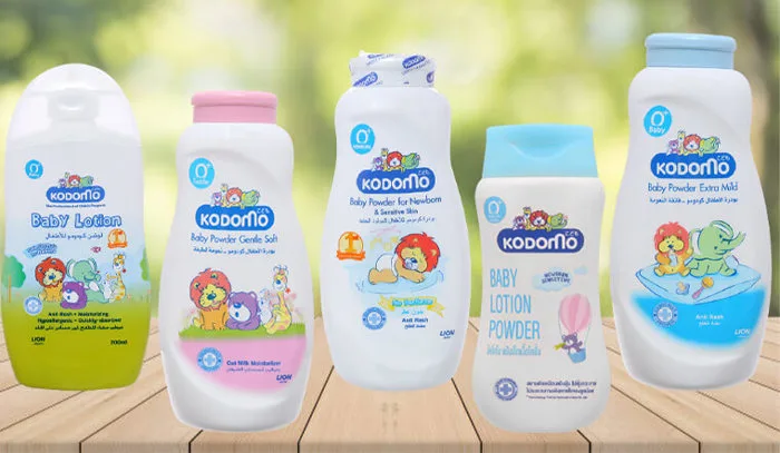 Dưỡng ẩm, phấn thơm cho bé Kodomo có tốt không?