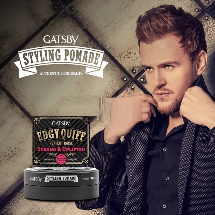 Wax Vuốt Tóc Giữ Nếp Tạo Độ Bóng Cho Tóc Gatsby Pomade Perfect Raise
