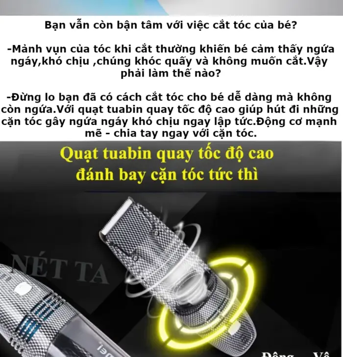 Tông đơ cắt tóc gia đình và trẻ em không dây Kemei KM-77 , Tông đơ