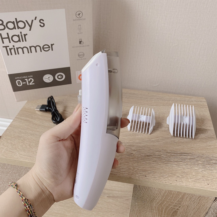 Tông đơ hút tóc Trimmer PM-13122 Màu trắng | Tông Đơ Cắt Tóc Cho Bé |  moby.com.vn