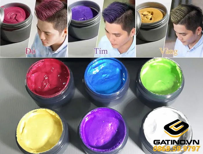Địa chỉ mua sáp nhuộm tóc tạm thời tại Hà Nội | Gatino.vn
