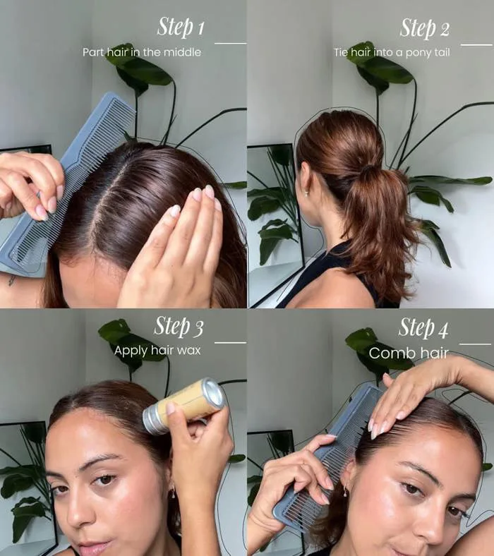 Cách dùng sáp vuốt tóc nữ đơn giản và đẹp tự nhiên