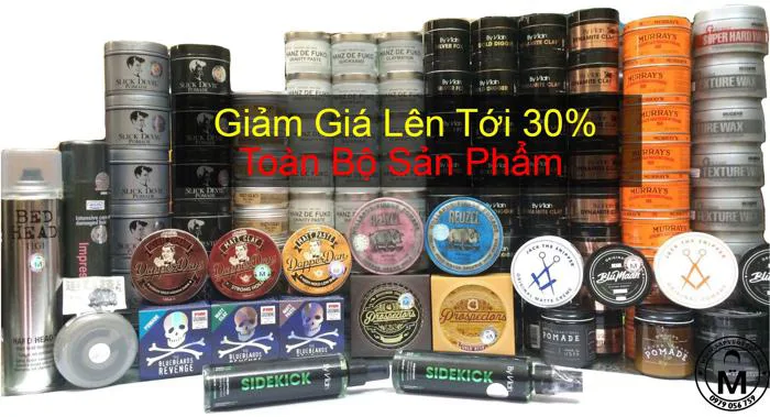 Minh Tài Shop - Sáp Vuốt Tóc Nam cao cấp tốt nhất hiện nay