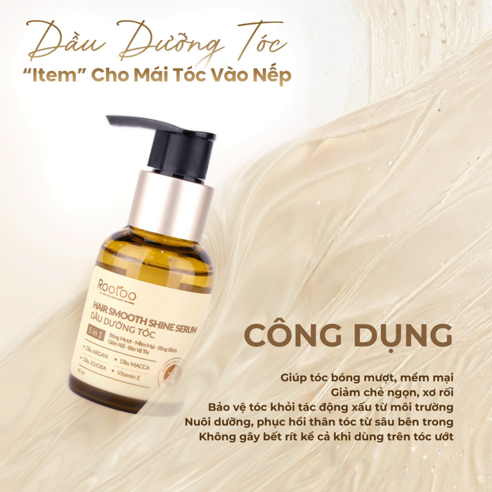 Dầu dưỡng tóc - Hair smooth shine serum 20ml/65ml