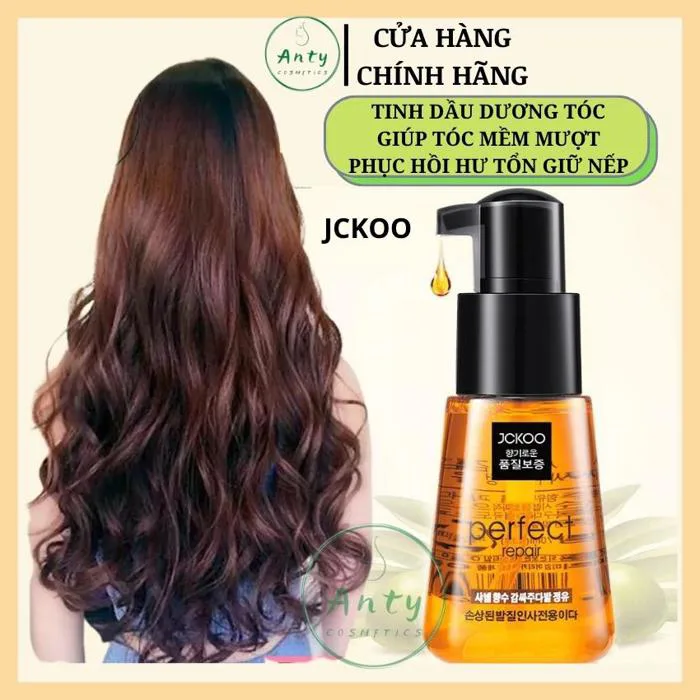 SIÊU HOT+ FREESHIP] SET 2 Serum dưỡng tóc nam nữ JCKOO dưỡng tóc mềm mượt  vào nếp Tinh dầu dưỡng tóc JCKOO Perfect Repair 70ml Serum Phục hồi Tóc  uốn, nhuộm, tóc