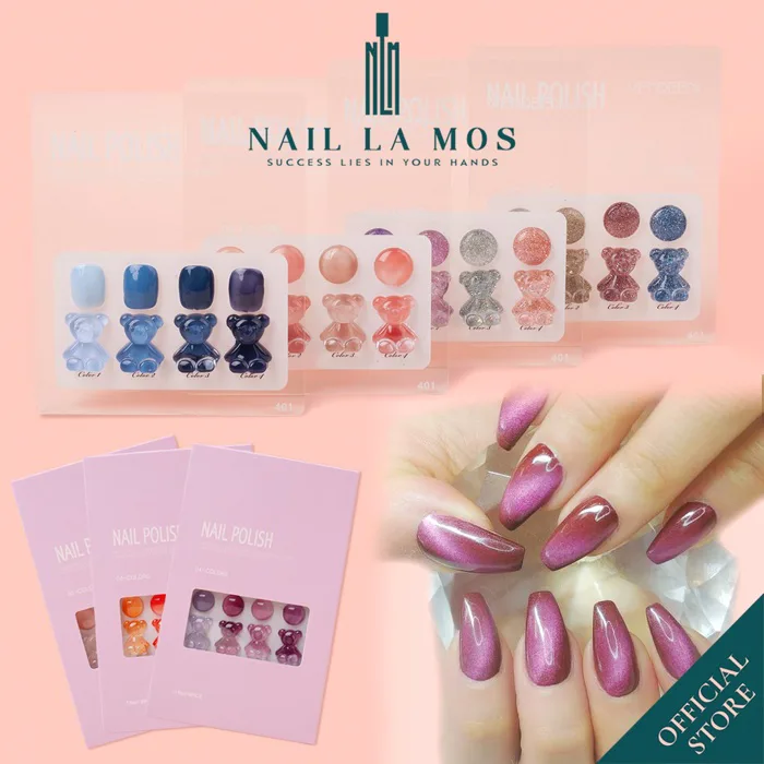Set sơn móng tay Vendeeni 4 màu nail – NAIL LA MOS