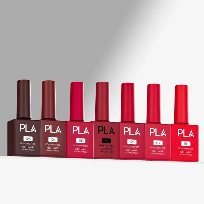 Bộ sơn móng tay mini PLA | Móng gel đỏ – PLA Pro