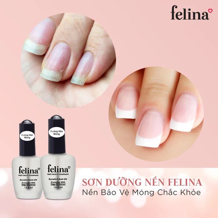 Sơn Dưỡng Felina Làm Nền Móng Cao Cấp CD001 14,5ml | Hasaki.vn