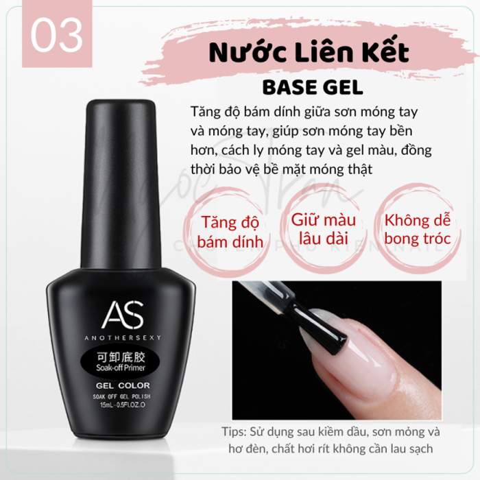 HCM] Base AS - Sơn Lót - Nước Liên Kết Sơn Gel - Chai Chức Năng Multi-Pack Sơn  Lót Chất Lượng Cao Sơn Lót Chuẩn Màu Không Bong Tróc Sơn Lót Chính
