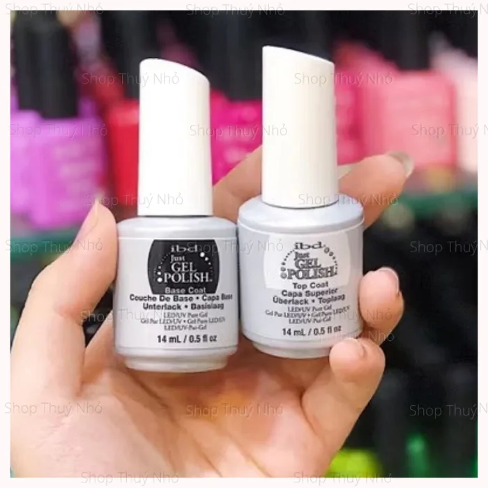[CHÍNH HÃNG] Sơn bóng Top Coat IBD, Sơn liên kết Base Coat IBD 14ml dụng cụ  làm móng tay chuyên nghiệp nghệ thuật nail