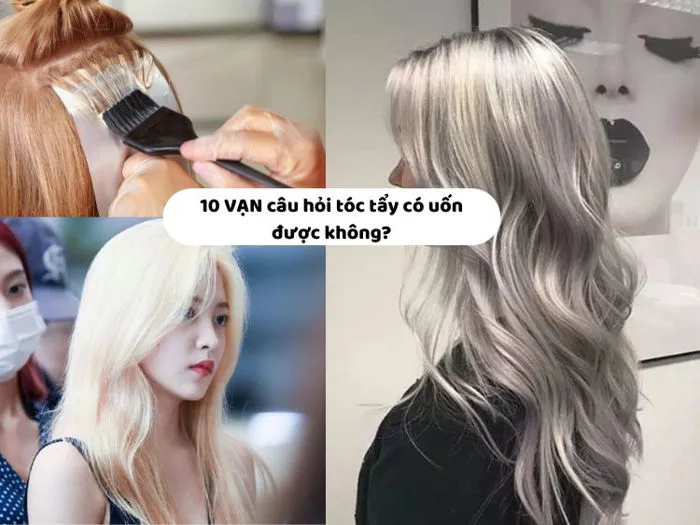 Giải đáp: Tóc tẩy có uốn được không? Cần lưu ý điều gì? | Yody Giải đáp: Tóc tẩy có uốn được không? Cần lưu ý điều gì? | Yody