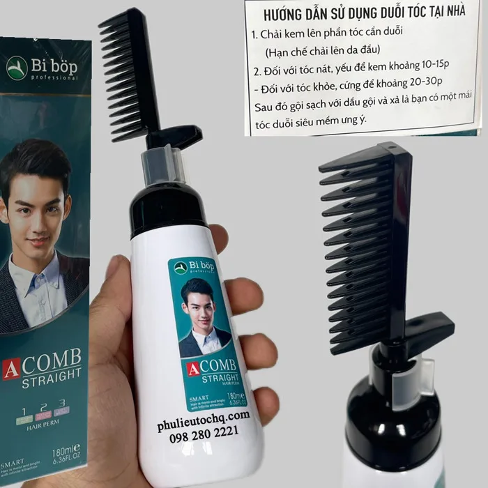 Thuốc ép side tóc nam tại nhà