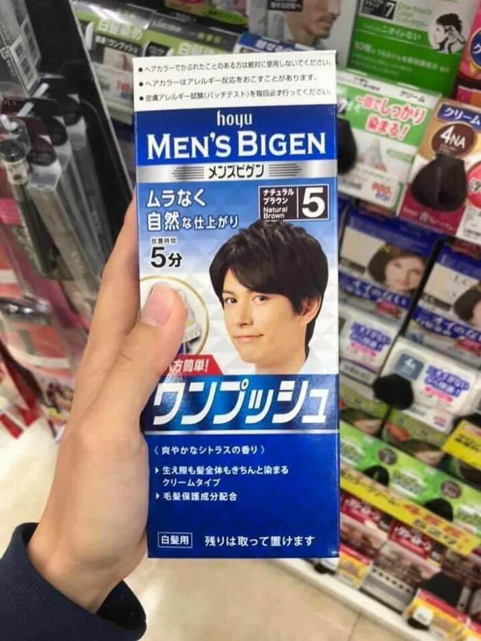 Nhuộm Tóc Men's Bigen Cho Nam