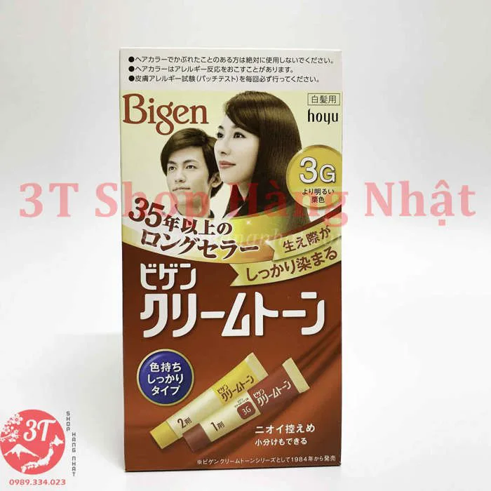 3G] Thuốc nhuộm tóc Bigen - Nhật Bản