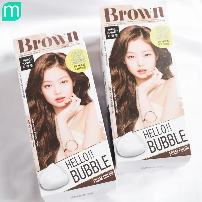 Thuốc Nhuộm Tóc Dạng Bọt Mise en Scene Hello Bubble Foam Color - Mint  Cosmetics - Save The Best For You!