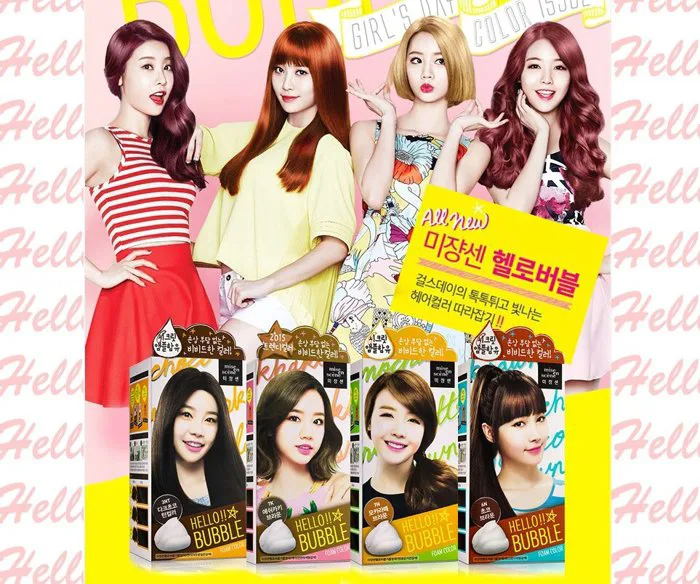 Review thuốc nhuộm tóc dạng bọt Mise En Scene Hello Bubble Foam Color |  websosanh.vn