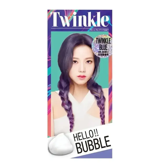 Gift) Thuốc Nhuộm Tóc Dạng Bọt Mise En Scene Hello Bubble 6N Choco Brown