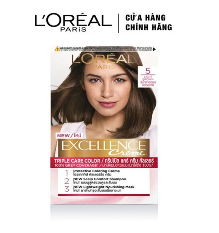 Thuốc Nhuộm Tóc L'Oréal 5 Nâu Hạt Dẻ