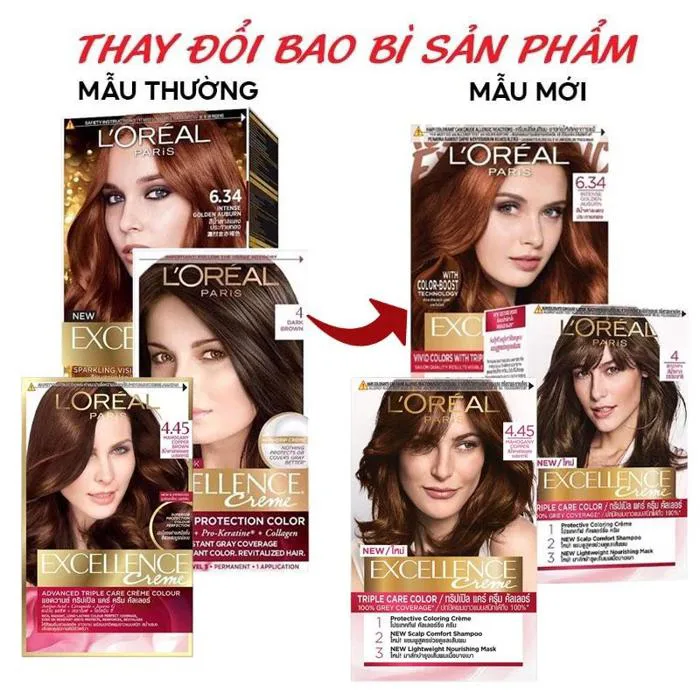 Kem Nhuộm Tóc Phủ Bạc L
